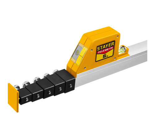STAYER Telemetr, 5 м, телескопическая линейка, Professional (3420-05) купить  в Сочи