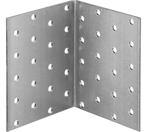 ЗУБР УКР-2.0, 100 x 80 x 80 x 2 мм, цинк, равносторонний крепежный уголок (310206-100-080) купить  в Сочи