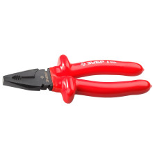 ЗУБР Электрик, 200 мм, диэлектрические комбинированные плоскогубцы (2214-1-20)