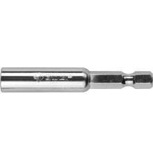 ЗУБР 60 мм, магнитный адаптер для бит (26713-60) ЗУБР 60 мм, магнитный адаптер для бит (26713-60)