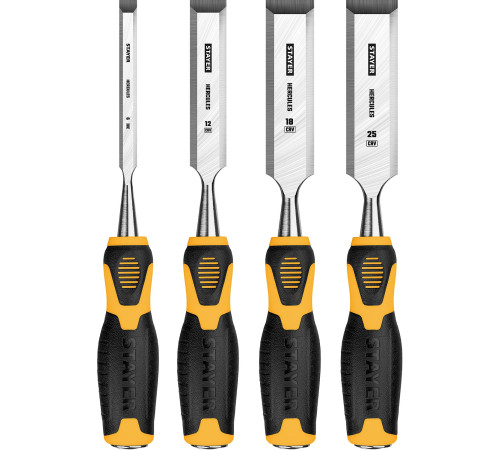 STAYER Hercules, 4 предм, набор стамесок-долот, Professional (18205-H4) купить  в Сочи