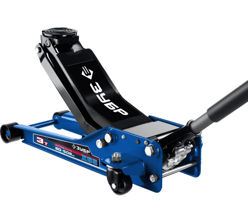 ЗУБР X85, 3 т, 80 - 508 мм, универсальный гидравлический подкатной домкрат для СТО, Профессионал (43051-3) купить  в Сочи