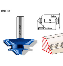 ЗУБР 50.8 x 22 мм, фреза кромочная для углового сращивания, Профессионал (28724-50.8)