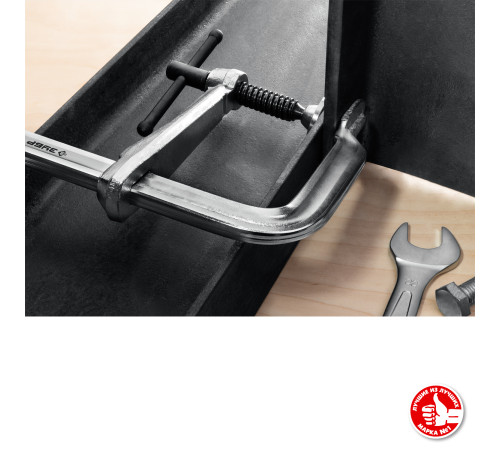 ЗУБР КС-300/120, F, 300 х 120 мм, цельнокованая струбцина F, Профессионал (32157-120-300) купить  в Сочи ЗУБР КС-300/120, F, 300 х 120 мм, цельнокованая струбцина F, Профессионал (32157-120-300) купить  в Сочи