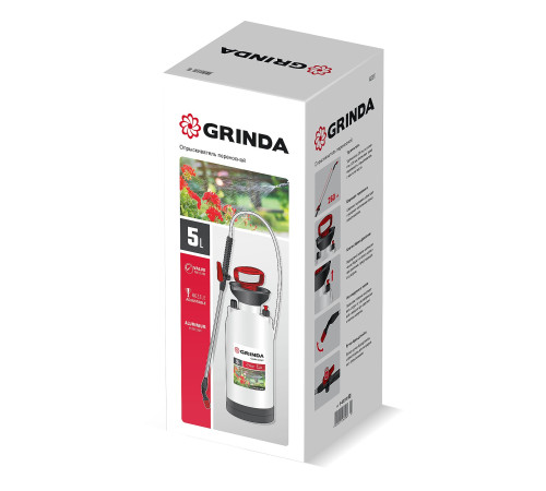 GRINDA TS-5, 5 л, широкая горловина, устойчивое днище, переносной опрыскиватель (8-425115) купить в Сочи GRINDA TS-5, 5 л, широкая горловина, устойчивое днище, переносной опрыскиватель (8-425115) купить в Сочи