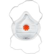 DEXX класс защиты FFP1, коническая, фильтрующая полумаска с клапаном выдоха (11104)