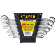 STAYER HERCULES, 6 шт, 6 - 14 мм, набор комбинированных гаечных ключей, Professional (27085-H6) купить в Сочи