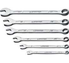 STAYER HERCULES, 6 шт, 6 - 14 мм, набор комбинированных гаечных ключей, Professional (27085-H6)