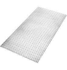 ЗУБР Бриллиант, 600 х 1200 х 1.5 мм, алюминиевый рифленый лист, Профессионал (53840)