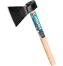 СИБИН Турист, 600/800 г, 390 мм, кованый топор с округлым лезвием (20673)