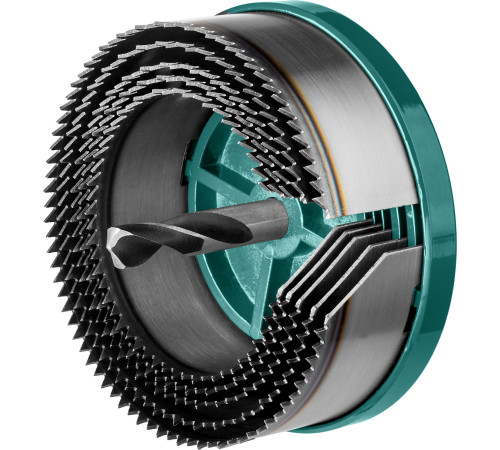 KRAFTOOL 5 шт, (68-74-80-90-100 x 32 мм), наборная кольцевая пила по дереву (29584-H5-32) купить  в Сочи