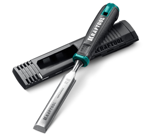 KRAFTOOL GRAND стамеска-долото с двухкомпонентной рукояткой, 20 мм купить  в Сочи