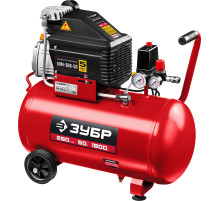 ЗУБР 260 л/мин, 50 л, 1500 Вт, масляный компрессор (КПМ-260-50)