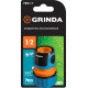 GRINDA TC-12, 1/2″, пластиковый с покрытием TPR, для шланга, быстросъемный соединитель, PROLine (8-426425) купить в Сочи
