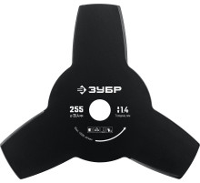 ЗУБР НТ-3, 255 мм, 3T, нож для триммера (71140)