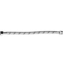 ЗУБР 1/2″, 0.3 м, гайка-штуцер, гибкая подводка для воды (51005-G/S-030)