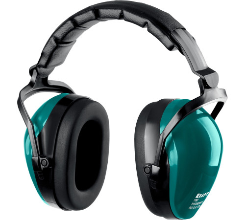 KRAFTOOL PROFI защита до 109 дБ, шарнирное крепление чашек, защитные наушники со складным мягким оголовьем (11362) купить  в Сочи