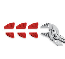 KRAFTOOL Vise-Wrench сменные защитные накладки на губки, для клещей 180 мм, набор из 3-х пар (22066-S3)