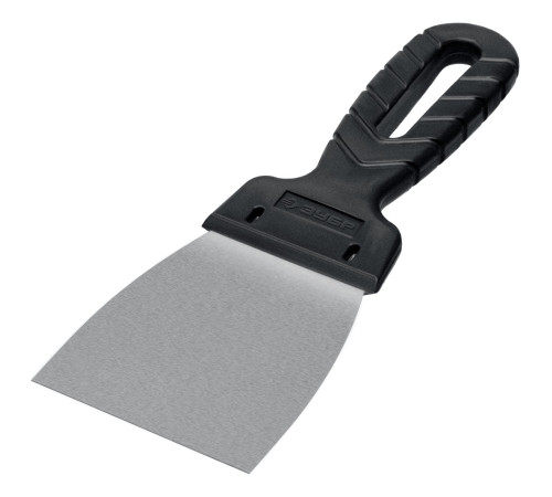 ЗУБР 80 мм, пластиковая ручка, нержавеющий шпатель (10077-08) купить  в Сочи