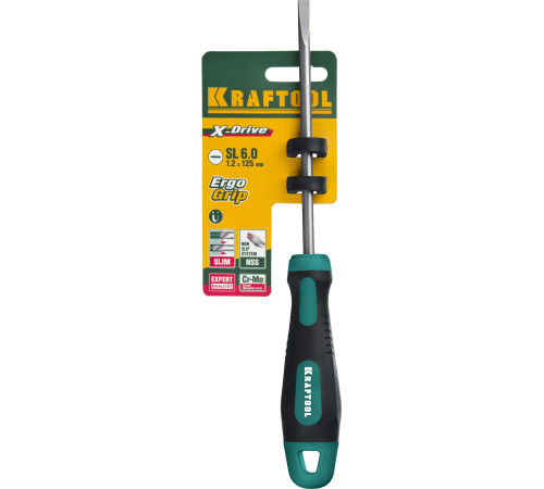 KRAFTOOL Х-Drive, SL6 x 125, отвертка (250071-6.5-125) купить в Сочи KRAFTOOL Х-Drive, SL6 x 125, отвертка (250071-6.5-125) купить в Сочи