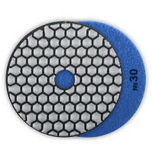 ЗУБР 100 мм, №30, сухое шлифование, алмазный гибкий шлифовальный круг АГШК, Профессионал (29868-030)