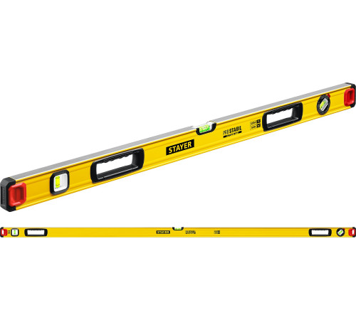 STAYER PRO STABIL, 2000 мм, усиленный профиль, уровень с поворотным глазком, Professional (3471-200) купить  в Сочи
