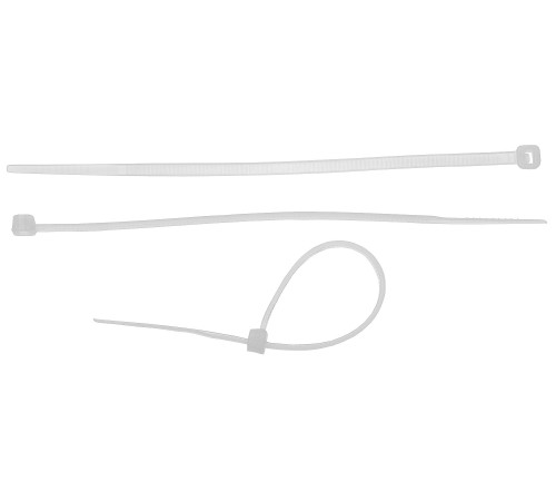 ЗУБР КС-Б2, 4.8 x 300 мм, нейлон РА66, 25 шт, белые, кабельные стяжки, Профессионал (4-309017-48-300) купить  в Сочи