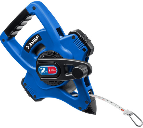 ЗУБР 50 м, геодезическая стальная мерная лента, Профессионал (34170-50) купить  в Сочи