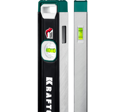 KRAFTOOL A-RATE CONTROL, 1000 мм, точность 0.3 мм/м, с зеркальным глазком, сверхпрочный магнитный уровень (34988-100) купить  в Сочи