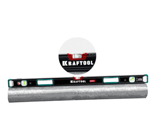 KRAFTOOL A-RATE CONTROL, 1000 мм, точность 0.3 мм/м, с зеркальным глазком, сверхпрочный магнитный уровень (34988-100) купить  в Сочи