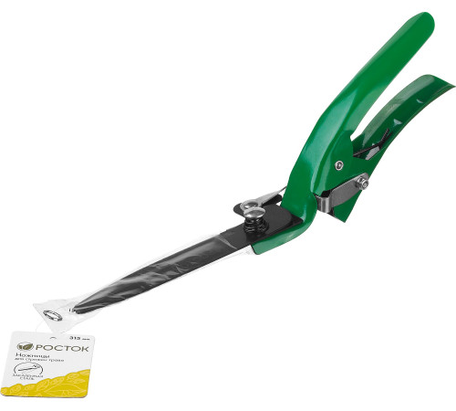 РОСТОК 315 мм, углеродистая сталь, закаленные лезвия, стальные ручки, ножницы для стрижки травы (422005) купить  в Сочи