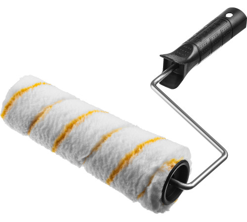 ЗУБР ГИРПАИНТ, 40 х 180 мм, бюгель 6 мм, ворс 12 мм, все виды ЛКМ, малярный валик (03516-18) купить  в Сочи