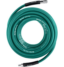 KRAFTOOL 10 м, 10 х 15 мм, 20 бар, воздушный шланг с поворотными фитингами рапид (06588-10)