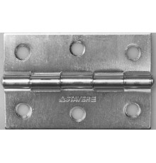 STAYER 75 x 50 х 1.6 мм, цвет белый цинк, карточная петля (37611-75-1)