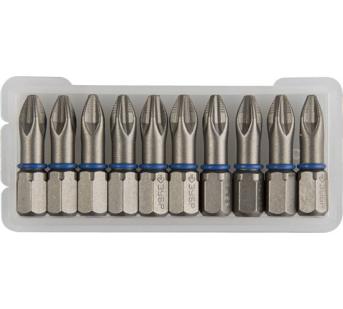 ЗУБР PZ2, 25 мм, 10 шт, торсионные биты (26013-2-25-10) купить в Сочи ЗУБР PZ2, 25 мм, 10 шт, торсионные биты (26013-2-25-10) купить в Сочи