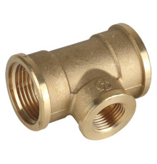 GENERAL FITTINGS внутренняя резьба 3/4″ - 1/2″ - 3/4″, латунь, переходной тройник (51061-3/4-1/2-3/4)