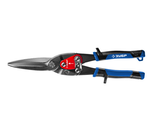 ЗУБР 290 мм, прямые удлинённые ножницы по металлу, Профессионал (23130-SL) купить  в Сочи