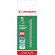 URAGAN 5 мм, 2х кромка, цилиндр хвостовик, Сверло по стеклу и кафелю (29830-05) купить  в Сочи