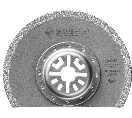 ЗУБР ПАС-87 UniLock, 87 мм, OIS-хвост., насадка сегментная, Профессионал (15564-87) купить  в Сочи