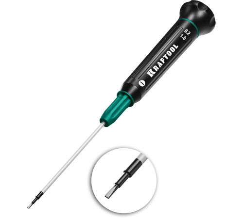 KRAFTOOL Precision SL1.0, отвертка для точных работ (25681-1.0) купить в Сочи KRAFTOOL Precision SL1.0, отвертка для точных работ (25681-1.0) купить в Сочи