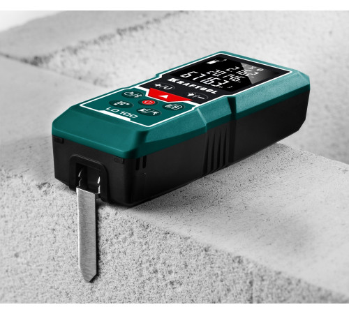 KRAFTOOL LD-100, 5 см - 100 м, лазерный дальномер (34765) купить в Сочи KRAFTOOL LD-100, 5 см - 100 м, лазерный дальномер (34765) купить в Сочи