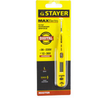 STAYER MAXElectro, 12 - 220 В, 125 мм, тестер напряжения (45290)