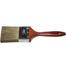 STAYER LASUR-LUX, 63 мм, 2.5″, смешанная щетина, деревянная ручка, для высокотекучих ЛКМ, плоская кисть (01051-063)