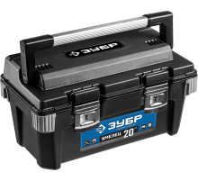 ЗУБР УМЕЛЕЦ-20, 500 x 275 x 265 мм, (20″), пластиковый ящик для инструментов, Профессионал (38141-20)