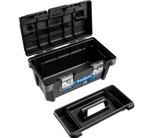 ЗУБР УМЕЛЕЦ-20, 500 x 275 x 265 мм, (20″), пластиковый ящик для инструментов, Профессионал (38141-20) купить  в Сочи