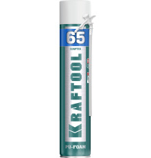 KRAFTOOL ADAPTER 65, 750 мл, адаптерная, всесезонная, SVS, не залипающий клапан, выход до 45 л, монтажная пена (41175)