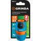 GRINDA TU-A, 1/2″ - 3/4″, быстросъемный, с автостопом, пластиковый с TPR, для шланга, универсальный соединитель, PROLine (8-426227) купить в Сочи