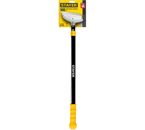 STAYER 100 мм, длина 570 - 910 мм, телескопический ударный скребок (08505) купить  в Сочи