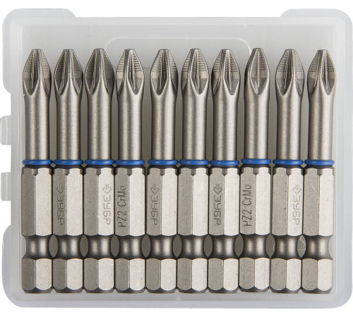 ЗУБР PZ2, 50 мм, 10 шт, торсионные биты (26013-2-50-10) купить  в Сочи