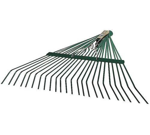 RACO 600 мм, 24 плоских зубца, усиленные, гальваническое покрытие, веерные грабли (4231-53/741) купить  в Сочи